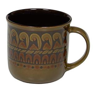 Tasse à café en céramique japonaise MIKASA REVIVAL TERRAZZO 320 ml, style vintage, avec poignée, compatible micro-ondes et lave-vaisselle, coffret cadeau, Japon - Product Image 1