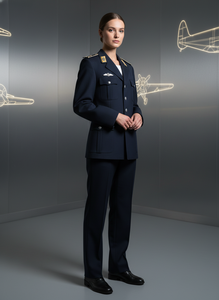 Uniforme authentique de l'Armée de l'Est allemande - NVA Luftstreitkräfte - Matériel de collection en polyester/coton/laine - Product Image 6