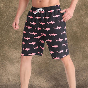 Short de bain décontracté taille basse pour hommes, grande taille, pour la plage et l'été, vente en gros - Product Image 6