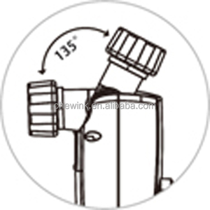 เครื่องจับเวลาน้ำดิจิตอลแบบหมุนและปรับได้เครื่องจับเวลาน้ำดิจิตอล4รอบ - Product Image 2