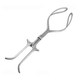 Pinzas obstétricas SIMPSON de clase II con certificación CE, proveedor global, 14 pulgadas (35,6 cm), modelo largo, acero inoxidable alemán, ginecología - Product Image 2