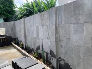 กระเบื้องบะซอลต์ผิวธรรมชาติ หินชนบทสำหรับจัดสวน ทนทาน ใช้ได้ทั้งภายนอกและภายในอาคาร วัสดุก่อสร้าง - Product Image 2