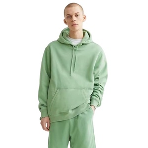OEM High Quality Blank Hoodies For Men Plain <b>Brown</b> Jersey Warm 100% Cotton Hoodies Made In Pakistan - Product Image 2