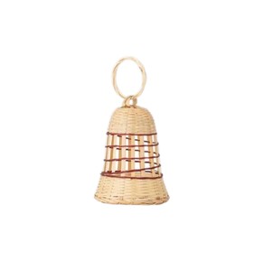 Direct Factory <b>Hand</b>-Woven Christmas Decorations, Natural Rattan Bell Shaped <b>Ornament</b> for Home Showcase - Product Image 4