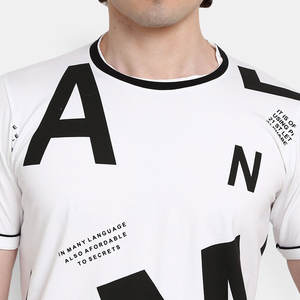 Camiseta de Hombre de Alta Calidad 100% Algodón con Bordado Personalizado, Manga Corta, Cuello Redondo, Corte Regular, Transpirable, Sólida y Ligera - Product Image 6