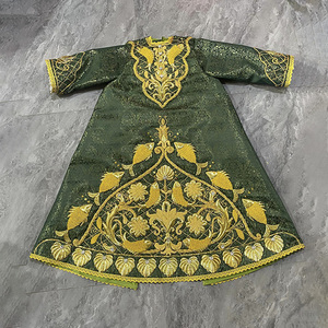 กระโปรงกำมะหยี่ปักลายพิเศษ Trousseau Mary Most Holy Queen สีทองอร่าม สำหรับงานเลี้ยง ซึมซับเหงื่อ แห้งเร็ว ฉลองครบรอบ 25 ปี - Product Image 2