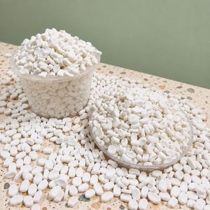 Mejor Precio, Superventas: Carbonato de Calcio en Gránulos (Masterbatch) en Formato Blanco Natural, Materia Prima para Bidones - Product Image 1