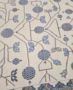 Tapis et carpettes noués à la main, tapis contemporain en coton |   Textiles de maison et de jardin à motifs abstraits, 1 pièce, écologiques, adaptés aux animaux domestiques - Product Image 4