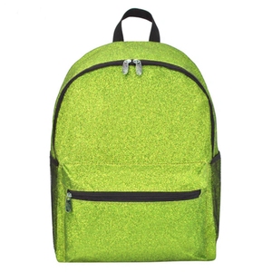 Custom Unisex Fashion Dance Glitter Sparkle Sports <b>Backpack</b> with Zipper Closure Water Resistant & Large Capacity for Students - Product Image 1