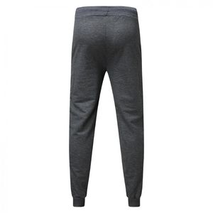 Ensemble de survêtement décontracté pour homme avec sweat à capuche imprimé, en molleton respirant gris, polyester et coton, idéal pour l'automne - Product Image 5