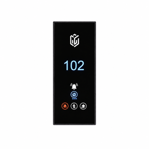 Hotel Corridor Panel with RFID Card Reader, Capacitive <b>Touch</b> DND MMR Bell Indicator Panel for Hotel Automation – FD-HCP-RNVCR SA - Product Image 1