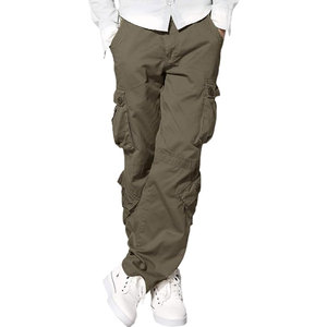 Pantalones Cargo Resistentes para Hombre, Pantalones Tácticos para Exteriores con Múltiples Bolsillos, Pantalones Cargo Duraderos para Uso Casual y Laboral, Ideales para Senderismo - Product Image 1