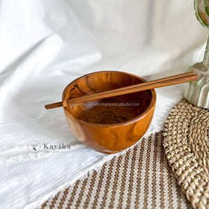 Decorative Handmade <b>Wooden</b> Chopsticks | Customizable, Reusable Kitchenware for Daily Use, Events, Restaurants, and Premium - Product Image 1