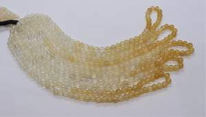 Cuentas Redondas Lisas de Ónix Amarillo Natural AAA de 5-5.5MM, Cuentas Redondas de Ónix Amarillo Natural de 13 Pulgadas para Fabricación de Joyería al por Mayor - Product Image 6