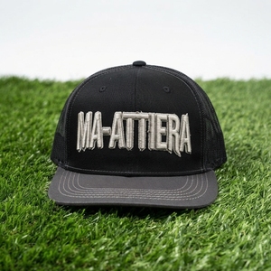 Men's <b>Black</b> Trucker Cap Custom Embroidered Logo Mesh Back Baseball Hat Adjustable Streetwear Outdoor - Product Image 5