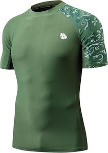 2026 Cross-border Devil Line Draft Spider Front Printed 180g Knitted Breathable Fast Dry Vintage Short Sleeve Summer Men's - Product Image 6