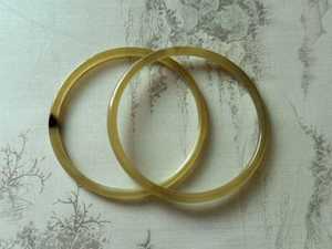 Bracelet jonc et manchette de luxe faits à la main en corne de vache, motif animalier, bijoux chrétiens modernes pour femme, idéal pour un cadeau - MN EXPORTS - Product Image 3