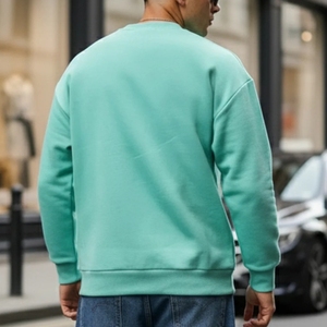 Sudadera con Capucha de Alta Calidad, Estilo Urbano, Bordado Francés, para Hombre, Talla Grande, con Logotipo Personalizado, 100% Algodón, para Invierno - Product Image 3