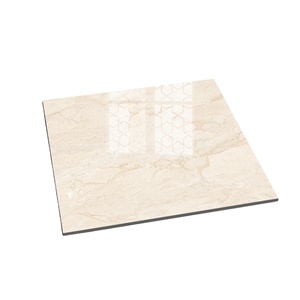 Gran oferta, azulejo de porcelana pulida con patrón de madera con acabado antiguo de color marrón claro, 60x60mm para suelos, antideslizante resistente al calor - Product Image 1