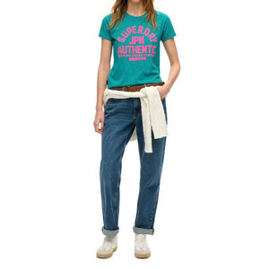 Camisetas de Algodón Extra Grandes con Estampado Puff Personalizado, Camisetas Casuales de Manga Corta Unisex Americanas con Estampado Personalizado para Mujer, Fitness - Product Image 3