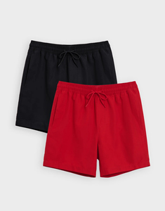 OEM Custom <b>Mens</b> Swim Shorts Fabric 100% Polyester Swim <b>Trunks</b> Sport Pants Beach Loose Shorts for <b>Men</b> - Product Image 1