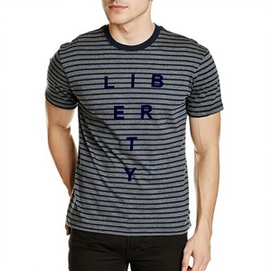 เสื้อเจอร์ซีย์สั้นผู้ชายไซส์ใหญ่พิเศษระบายอากาศเป็นมิตรกับสิ่งแวดล้อมผ้าคอตตอนออร์แกนิก T-shirt-100 % - Product Image 1