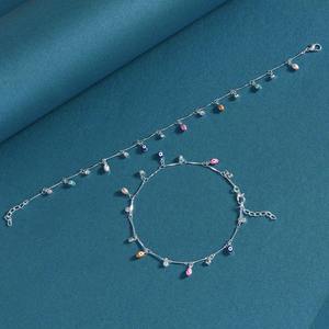 OM Fashion Studio Other Double-Layer Beaded <b>Anklet</b> <b>for</b> <b>Women</b> Classic Lightweight Multi-Function Jewelry <b>for</b> Parties Wholesale - Product Image 4