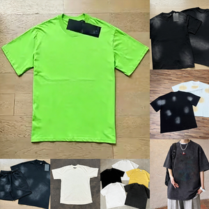 เสื้อยืดผู้ชายลายกราฟิกวินเทจ Star 101 น้ำหนัก 240 กรัม ผ้าฝ้าย 100% แขนสั้น ทรงหลวม สไตล์สตรีทแวร์ ผ้าถัก แบรนด์ Vendor Streetwear - Product Image 1