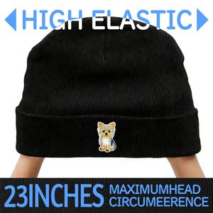 Custom Graphic Knit Beanie Personalized Printed Hat Soft Acrylic <b>Winter</b> <b>Cap</b> With Logo Streetwear Fashion Headwear Wholesale - Product Image 4