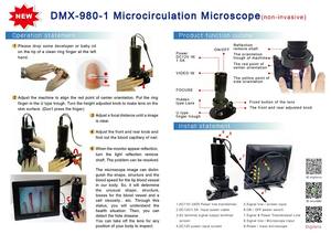 Microscope de microcirculation DMX980-1 Capillaroscope Nail Microskop - Product Image 6