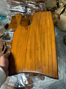 Tabla de cortar rectangular de madera con superficie lisa para cocina, alimentos, preparación y servir, de la mejor calidad, al por mayor. - Product Image 6