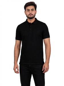 Polo homme en polyester imprimé, manches courtes, boutons, longueur normale, respirant et anti-humidité - Product Image 2