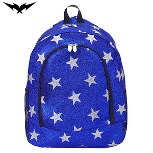 Premium Quality Women's Waterproof <b>Backpack</b> Glitter Cheerleading Design with Zipper Closure for <b>Kids</b> - Product Image 1