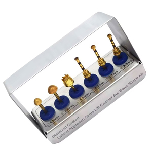Dental Implant Diamond Golden Lateral Approach <b>Reamer</b> Bur Bone Shape Sinus Lift Surgical Medical Instruments - Product Image 5