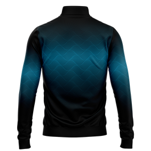 Sudadera de cuello alto para hombre, jersey con media cremallera, sudadera de manga larga con cremallera 1/4 para hombre - Product Image 2