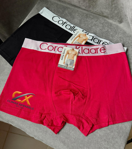 Calzoncillos bóxer de cintura baja para hombre, marca privada personalizada, con certificación de seguridad, transpirables, de algodón, fabricación OEM a granel - Product Image 2