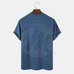 เสื้อยืดผ้านิ่มสำหรับผู้ชายผลิตจากโรงงานทนทานสวมใส่ง่าย - Product Image 2