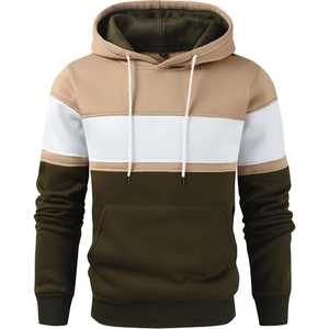 Sweat à capuche pour homme, style jeune et tendance, nouvelle collection, couleur personnalisable, 100% coton, vente en gros - Product Image 1