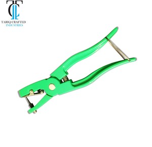 Pince d'identification auriculaire vétérinaire pour animaux, outil de qualité export, TARIQ CRAFTED INDUSTRIES - Product Image 1