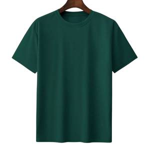 ผู้ผลิตเสื้อยืดผ้าฝ้ายเรียบสำหรับผู้ชาย เนื้อนุ่ม ระบายอากาศดี สวมใส่สบาย แบบพื้นฐาน รับผลิตแบรนด์ส่วนตัว - Product Image 5