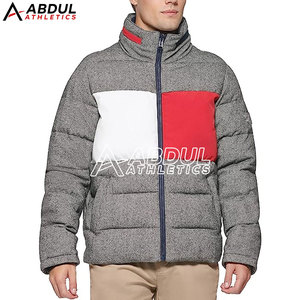 Modern <b>Men</b> Puffer Winter <b>Jacket</b> <b>Lightweight</b> Comfortable Fit Warm Material Perfect <b>For</b> Winter Daily Wear Outdoor Activities - Product Image 4