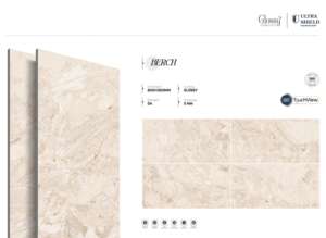 กระเบื้องพอร์ซเลนเคลือบเงาเกรดพรีเมียมสำหรับส่งออก ขนาด 800x1600 1200x1800 750x1500 มม. กระเบื้องแผ่นใหญ่สำหรับบ้าน โรงแรม ห้างสรรพสินค้า สำนักงาน - Product Image 3