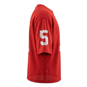 Custom Oversize Boxy Jersey Print Vintage Unisex American Football <b>T</b> <b>Shirt</b> Streetwear Jersey Men's Oversized <b>T</b>-<b>Shirt</b> Mesh Top - Product Image 4