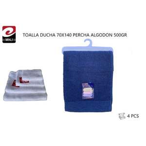 Serviette avec crochet 70x140cm Serviette de bain et tapis de bain TOALLA DUCHA CON PERCHA - Product Image 4