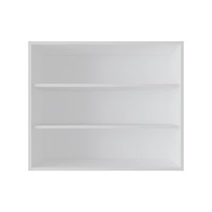 Open <b>Storage</b> White <b>Wall</b> Cabinet - Product Image 3