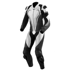 Traje de Motociclismo de Cuero de Alta Calidad, Transpirable, Impermeable y Resistente al Viento, Diseño Personalizado Impreso, para Todas las Estaciones - Product Image 5