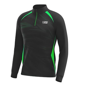 Chándal de fútbol personalizado unisex para entrenamiento, estilo vintage, con cremallera de un cuarto, con capucha, corte ajustado y holgado, transpirable, con estampado de personajes en la parte delantera - Product Image 2