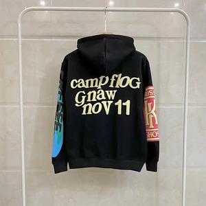 Unisex Oversized Streetwear Hoodie Inside Fleece <b>Foam</b> <b>Letter</b> Print Pullover Sweatshirt Men Women Casual Fashion Hoodies OEM ODM - Product Image 5