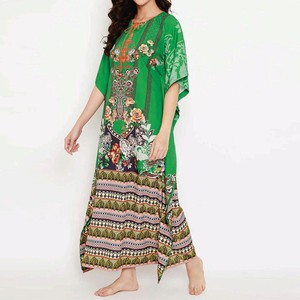Elegante Vestido Kaftan para Mujer, Estilo Árabe de Lujo, Vestido Largo Modesto para Fiestas y Uso Casual - Product Image 2