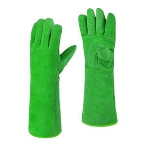 Gants de soudure en cuir de vachette renforcé, résistants, pour la sécurité industrielle, la protection des mains, la lutte contre les incendies et la construction - Product Image 5